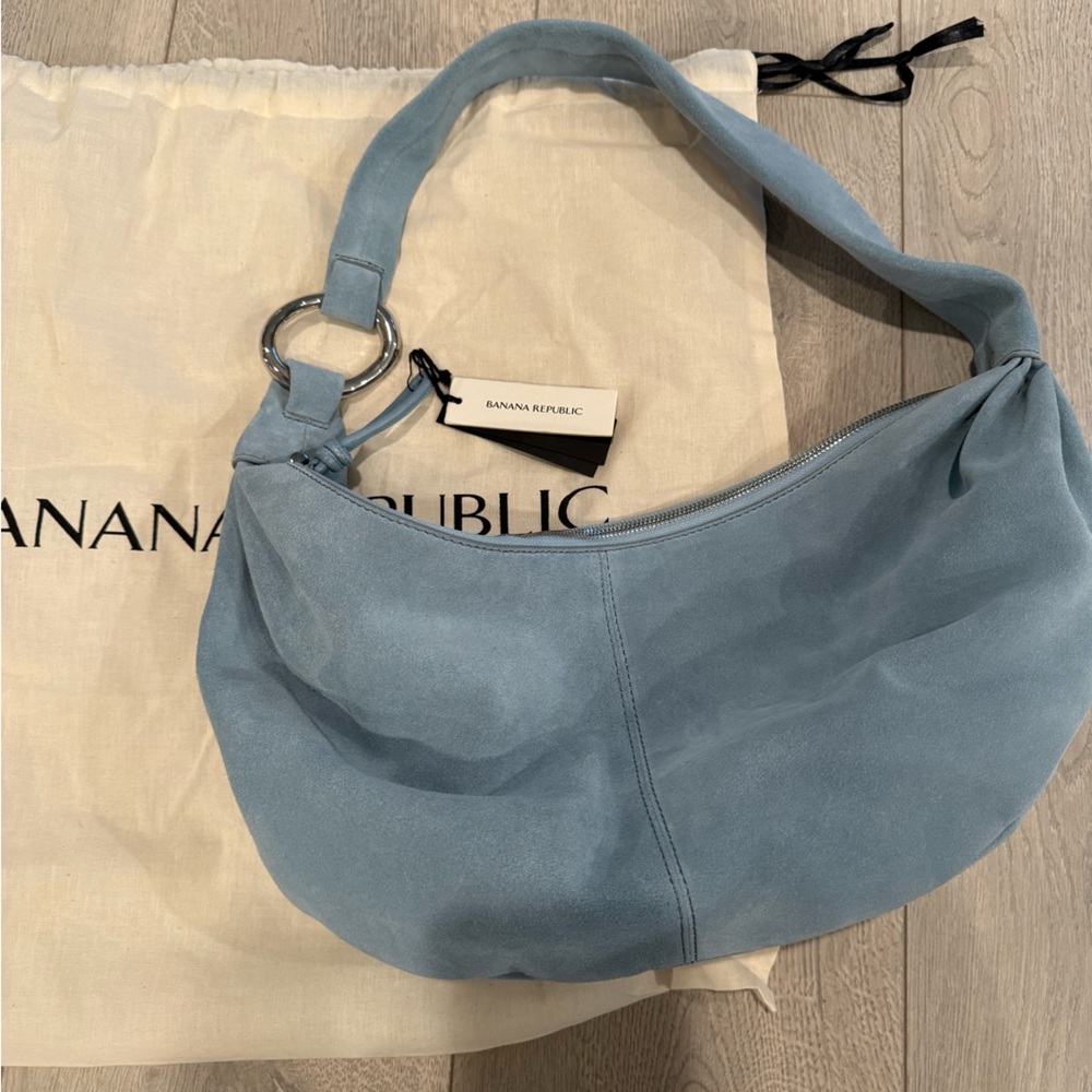Banana Republic Suede Hobo Bag/ NeW